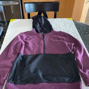 Champion size medium 3/4 quarter zip sweatshirt.